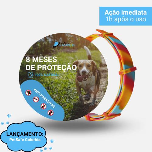 PetSafe - Colar Anti Pulgas e Carrapatos [Promoção de últimas unidades]