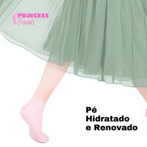 Meia Hidratante PrincessFeet - Pés de Princesa