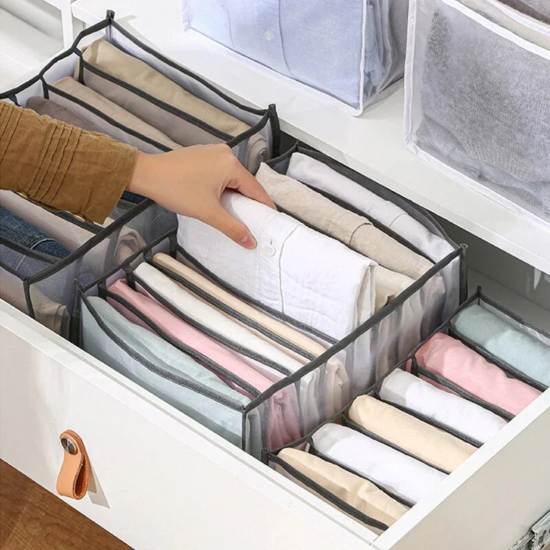 OrganizaBox™ - Organizador de Roupas Prático e Moderno