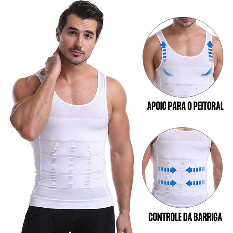 CompreMax - Camisa Redutora e Modeladora Masculina | PROMOÇÃO COMPRE 1 LEVE 2!