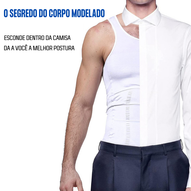 CompreMax - Camisa Redutora e Modeladora Masculina | PROMOÇÃO COMPRE 1 LEVE 2!